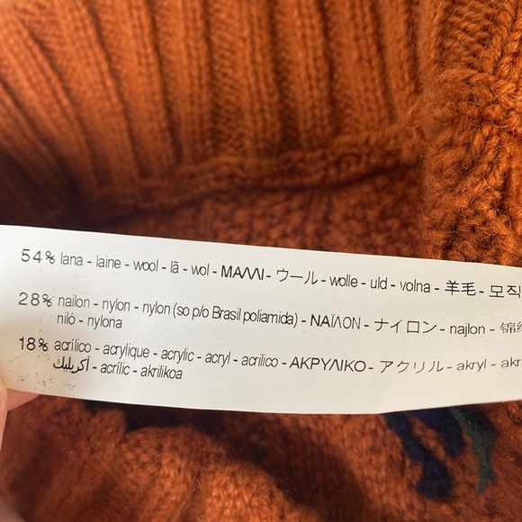 ZARA kids limited edition wool blend sweater sz 6/7 - Picture 10 of 12